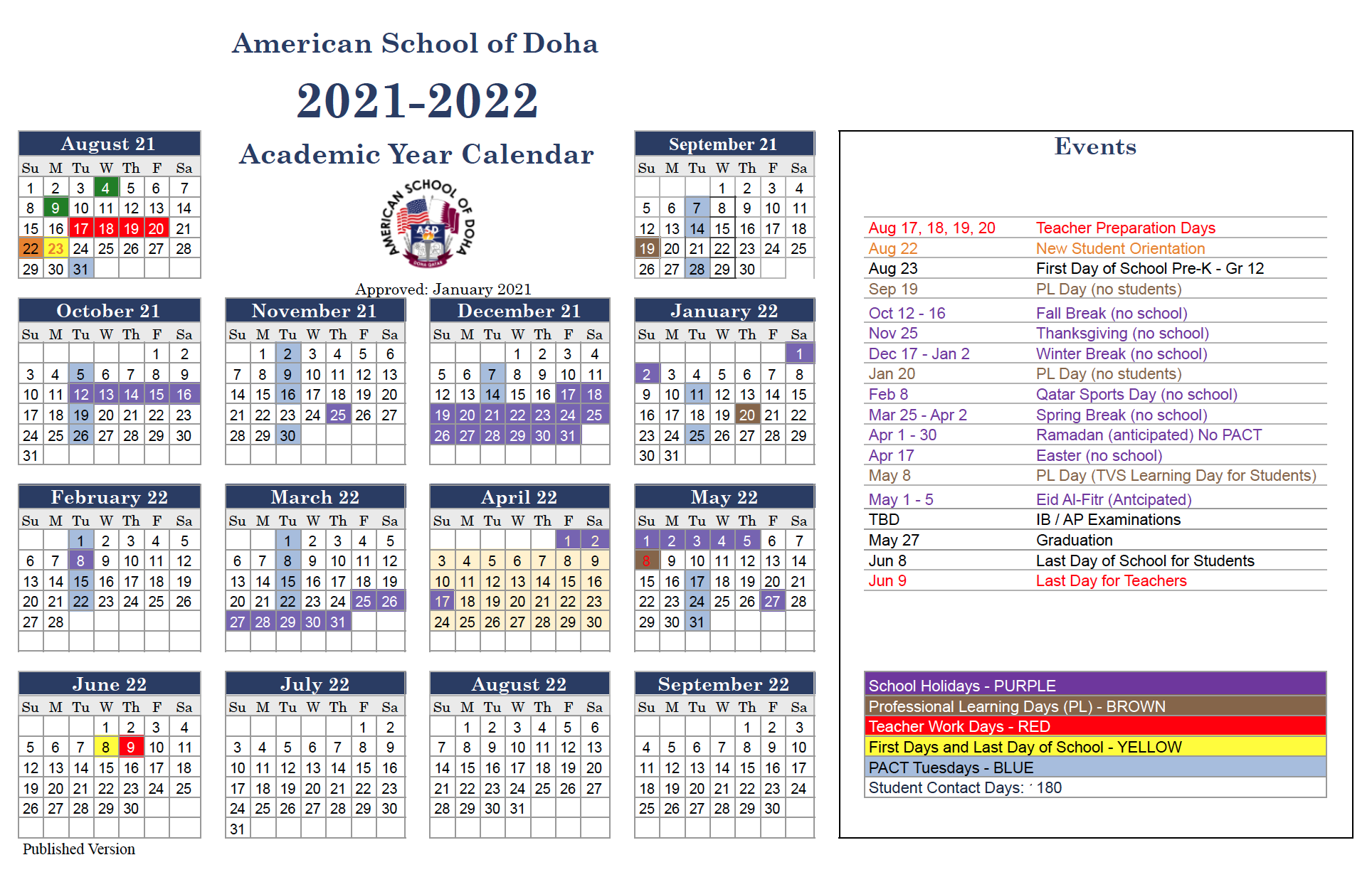 Aasd 202223 Calendar January Calendar 2022