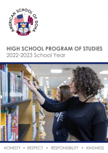 High School - Program of Studies